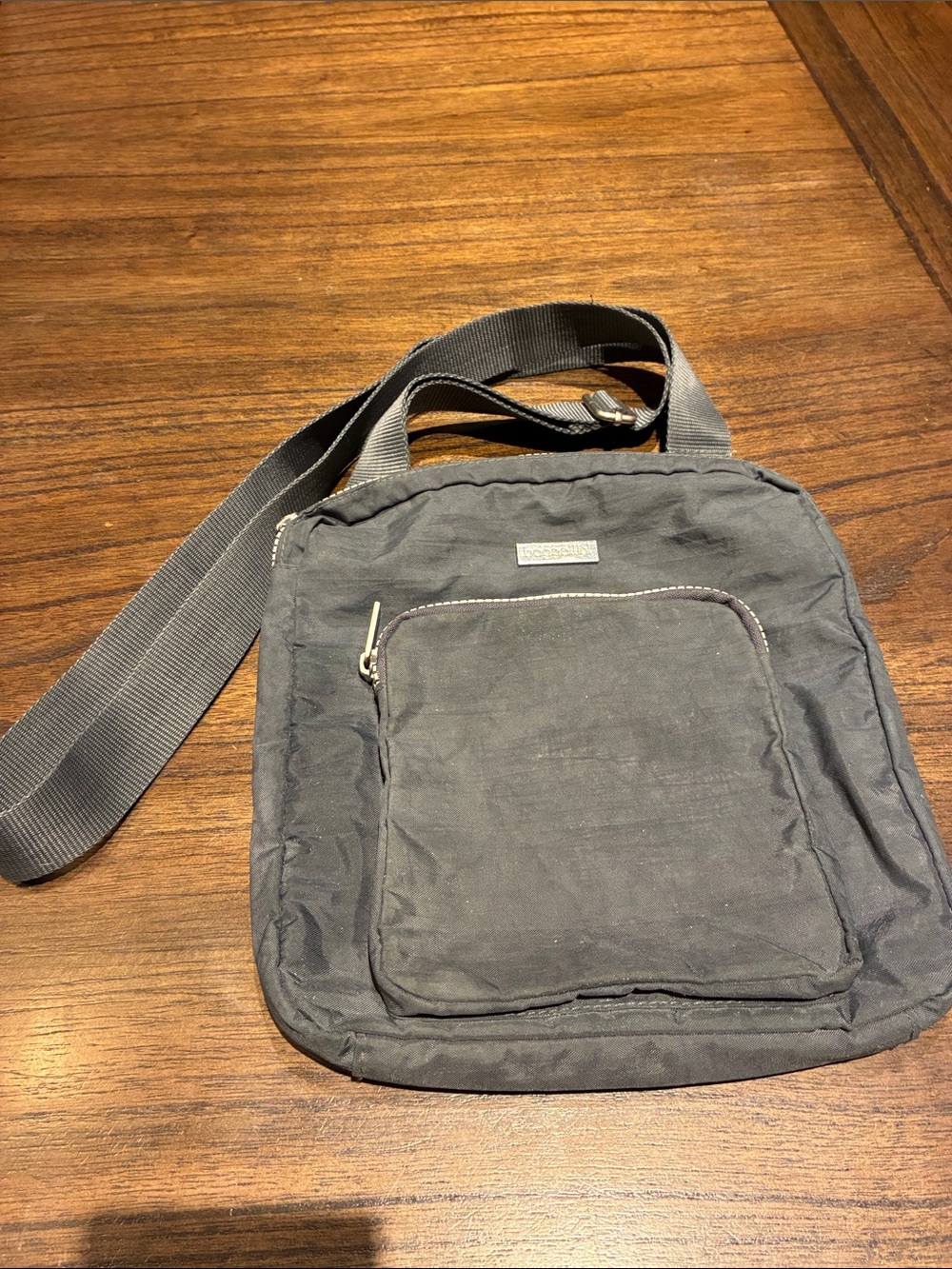 Gray Baggallini Crossbody Shoulder Bag